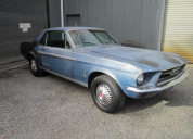1967 FORD MUSTANG COUPE 289 / AUTO LHD RUNNING PROJECT