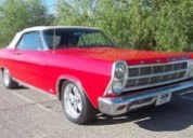 1966 FORD FAIRLANE XL500 CONVERTIBLE 390 / 4 SPEED LHD